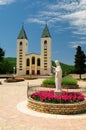 Medugorje church Royalty Free Stock Photo