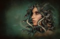 Medusa, 3d CG Royalty Free Stock Photo