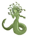 Medusa gorgon mythological greek roman snake woman monster