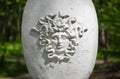 Medusa's head on a shield. Museum-Reserve Tsaritsyno.