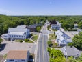 Medway aerial view, Massachusetts, USA