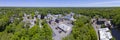 Medway aerial view panorama, Massachusetts, USA