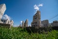 Medzhibozh, Ukraine - may 24 2021: Old Jewish cemetery. Grave of the spiritual leader Baal Shem Tov, Rabbi Israel ben Eliezer Royalty Free Stock Photo