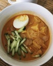 Mee hoon curry Royalty Free Stock Photo