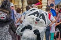 Meeko character DIsney Magic Kingdom