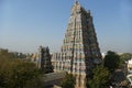 Meenakshi hindu temple in Madurai, Tamil Nadu, South India. Royalty Free Stock Photo