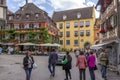 Meersburg, a town in the southwestern German state of Baden-Wurttemberg. On the shore of Lake Constance Bodensee, itÃ¢â¬â¢s Royalty Free Stock Photo