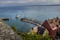 Meersburg, a town in the southwestern German state of Baden-Wurttemberg. On the shore of Lake Constance Bodensee, itÃ¢â¬â¢s Royalty Free Stock Photo