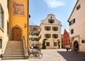 Meersburg at lake Bodensee Royalty Free Stock Photo