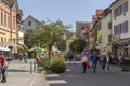 Meersburg, a town in the southwestern German state of Baden-Wurttemberg. On the shore of Lake Constance Bodensee, itÃ¢â¬â¢s Royalty Free Stock Photo