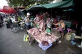 Meat market in Phnom Penh