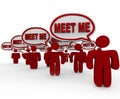 Meet Me New People to Get to Know Networking Interview