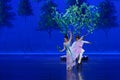 Meet in the mulberry garden-The first act: the mulberry garden-Epic dance drama `Silk Princess` Royalty Free Stock Photo