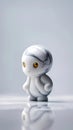 3D marble stone cartoon character design illustration ai generated
