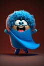 Meet Super Happy Smile - The Adorable Pixar Style Superhero