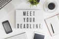 Meet your deadline