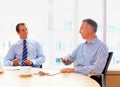 Meeting, conference room and business people in office for conversation, talking and planning. Corporate workers, law Royalty Free Stock Photo