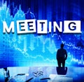 Meeting Conference Seminar Brainstorming Discussion Concept Royalty Free Stock Photo