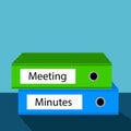 Meeting minutes Royalty Free Stock Photo