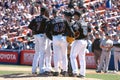 Meeting at the Mound.