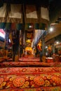 Meeting place in Tashilhunpo Monastery Tibet, China Royalty Free Stock Photo