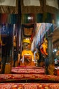 Meeting place in Tashilhunpo Monastery Tibet, China Royalty Free Stock Photo