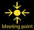 Meeting Point Royalty Free Stock Photo