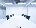 Meeting room office tables and chairs Royalty Free Stock Photo