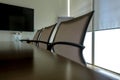 Meeting room and seats Royalty Free Stock Photo