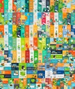 Mega collection of flat web infographic concepts Royalty Free Stock Photo