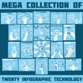 Mega collection infographic