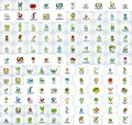 Mega collection of web logo icons