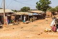 MEGA, ETHIOPIA - FEBRUARY 8, 2020: View of a street in Mega village, Ethiop