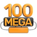 100 MEGA SALE 3D RENDER GOLD