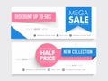 Mega Sale website header or banner.