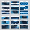 Mega Set of 18 Header, Card or Banner Designs