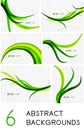 Mega set of spring abstract backgrounds Royalty Free Stock Photo