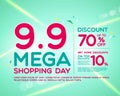 9.9 Mega shopping day template