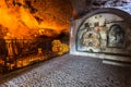 Mega Spileo or Monastery of the Great Cavern Royalty Free Stock Photo