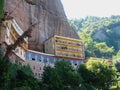 Mega spileo monastery Kalavryta Peloponnese Greece Royalty Free Stock Photo