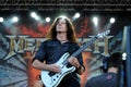 Megadeth , Chris Broderick, during the concert