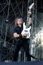 Megadeth , David Ellefson during the concert