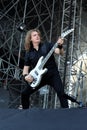 Megadeth , David Ellefson during the concert