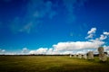 The megalithic alignments of Lagatjar, Camaret sur mer, Brittany, France