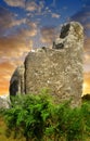 Megalithic monuments menhirs in Carnac Royalty Free Stock Photo