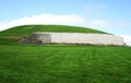 Megalithic grass covered passage tomb