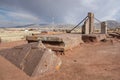 Megalithic Ruins of Puma Punku, Tiwanaku, Bolivia Royalty Free Stock Photo