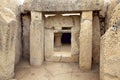 Megalithic temple, Malta Royalty Free Stock Photo