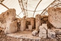 Megalitic temple complex - Hagar Qim in Malta