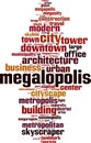 Megalopolis word cloud